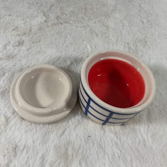 C.R. Gibson Flourish Monogram Letter 'S' Ceramic Trinket and Jewelry Box NIB - Picture 5 of 9